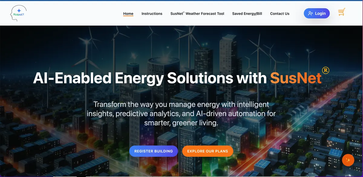 SusNet energy analytics