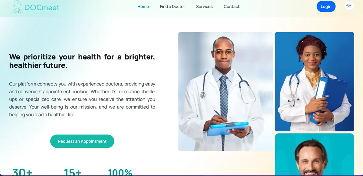 DocMeet appointment booking